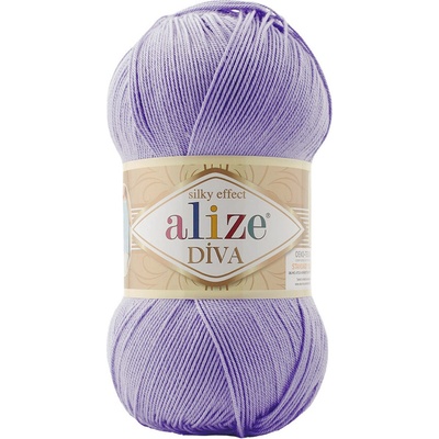 Alize příze Diva 158 světle fialková