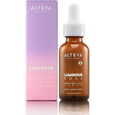 Alteya Organics Luminous Rose širokospektrálně rozjasňující sérum na pleť 30 ml