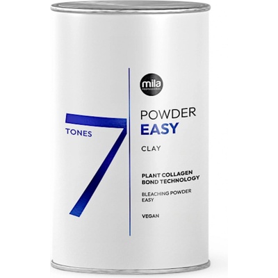 MILA Easy 7 Bleaching Powder Easy Clay melír zesvětluje až o 7 odstínů 500 g