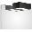 DECOR WALTHER Лампа над огледалото Box Clip On LED 15 см черен мат (0419760)