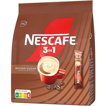 Nescafé 3v1 s trstinovým cukrom 10 x 16,5 g