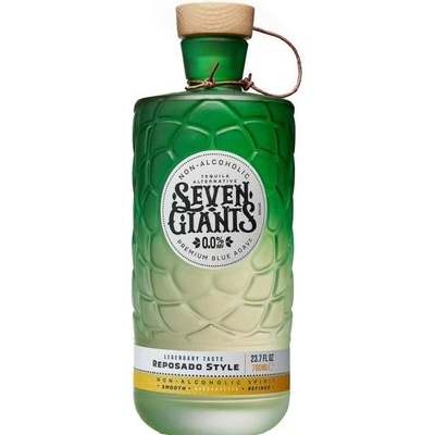 SEVEN GIANTS TEQUILA REPOSADO AL.FREE.0,0% 0,7 l (holá láhev) – Zboží Mobilmania