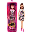Panenky Barbie Barbie Modelka šaty se sedmikráskami