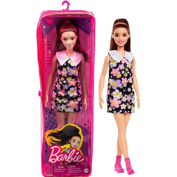 Barbie Modelka šaty se sedmikráskami