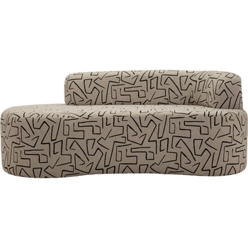 Mauro Ferretti Бежов диван от букле 176 cm Nairobi - Mauro Ferretti (1429340000)