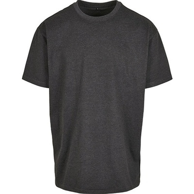Build Your Brand pánské triko BY102 Charcoal Heather