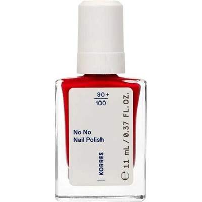 KORRES No No Nail Polish – odstín 48 Korálová červená, 11 ml