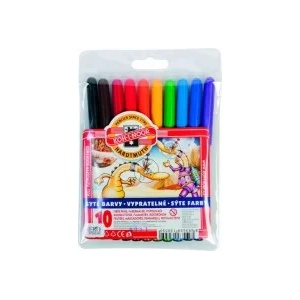 KOH-I-NOOR Флумастри за оцветяване koh-i-noor 10 цвята
