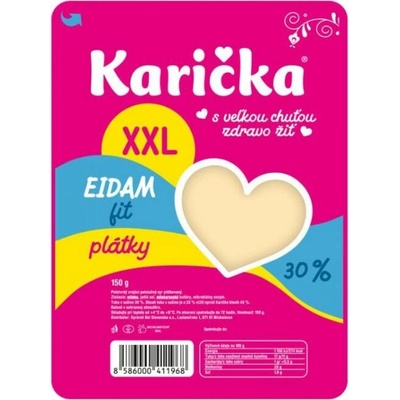 Karička Eidam plátky fit 30% XXL 150 g