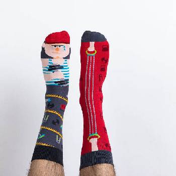 Nanushki Veselé ponožky Gym Freak