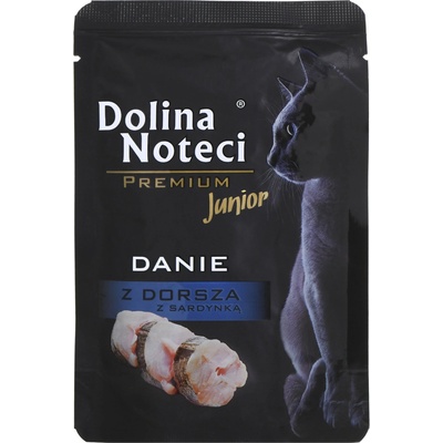 Dolina Noteci Premium Cat Junior Cod & Sardine 85 g