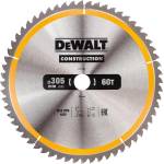 DEWALT Циркулярен диск за дърво DeWALT DT1960, 305x30x2 мм, 60T (UNI-09676)