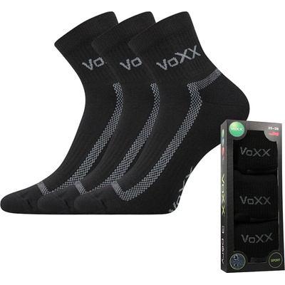 VoXX ponožky Caddy B 3 páry černé