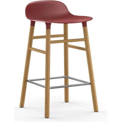 Normann Copenhagen Form 65 cm red/oak