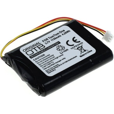 Батерия за TomTom One V2 / V3 / V5, 1150 mAh (8001775)