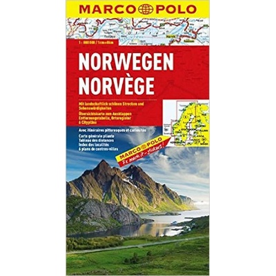 Norsko mapa 1:800T MD