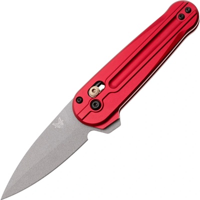 BENCHMADE LOWDEN, M390, Aluminum, AXS FLIPPER 491GY-01