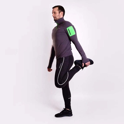 Progress Union pánské běžecké legíny černá – Zboží Mobilmania