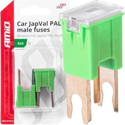 Pojistka JAPVAL PAL samec U 40A AMIO-03407