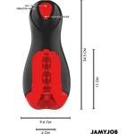 Jamyjob - core-x автоматичен мастурбатор 5 вакуумна стимулация и вибрация режима