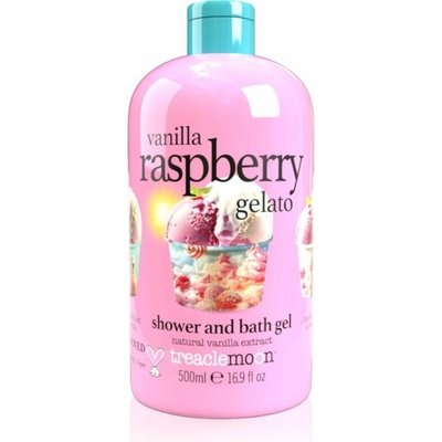 Treaclemoon Vanilla Raspberry Gelato sprchový a koupelový gel 500 ml
