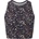 Biba Women's Move Tank Scoop Cropped Performance Gym Vest - Black Leopard