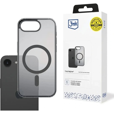 3mk Protection 3mk Frosty MagCase за iPhone 16E - черен (5903108641876)