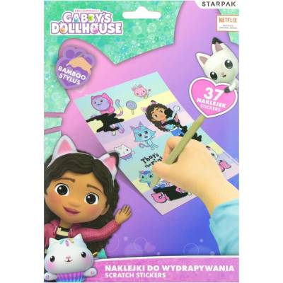 CreativeToys Škrabacia sada GABBY'S DOLLHOUSE pre deti