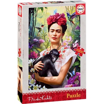 Educa Пъзел Educa от 1000 части - Фрида Кало: Градината на живота (EDU20176)