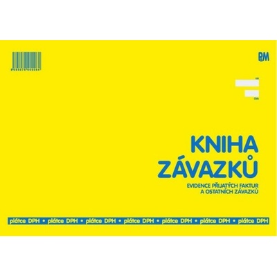PaM 6 Kniha závazků plátce A4