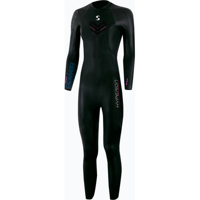 Synergy Дамски неопренов костюм за триатлон Synergy Hyperion Full Sleeve black