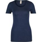 Engel Дамско копринено термобельо Engel Women's Undershirt S/S Merino base layer - Navy - размер 46/48 (EU) (114-0819-0811)