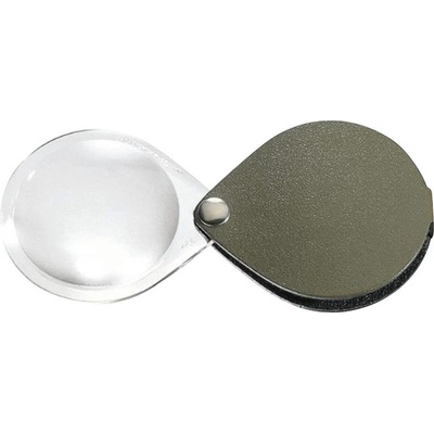 Eschenbach 1740250 lupa s koženým prvkem zvětšení: 3.5 x Velikost objektivu: (Ø) 50 mm zelená