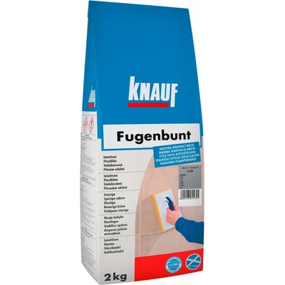 Knauf Fugenbunt 2 kg Grau