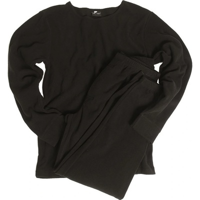Komplet Thermofleece bez goliera čierny