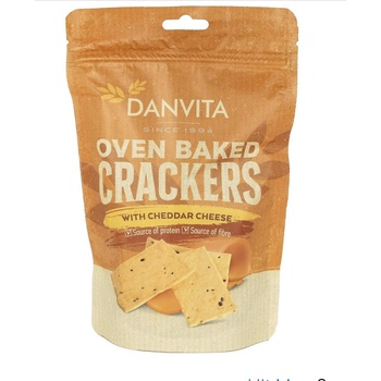 DANVITA крекери с чедър 100 г
