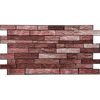 Impol Trade 3D PVC CPVC10 960 x 480 mm tehla original červená 1ks