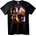 NOONEBRAND Тениска Motley Crue Крещи към Дявола - L, White