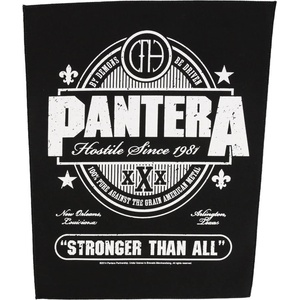 RAZAMATAZ голяма емблема за зашиване pantera - stronger than all - razamataz - bp0967