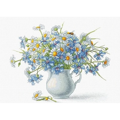 Luca-S Синчец и лайка - гоблен със схема b2275