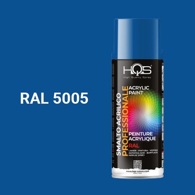 HQS akrylová farba v spreji 400 ml RAL 5005 lesklá