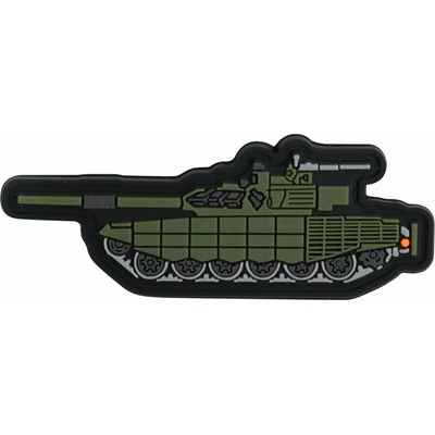 KOMBAT nášivka plast TANK velcro