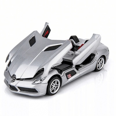 Метална кола Mercedes SLR мащаб 1: 32 със светлини и звуци 8916В
