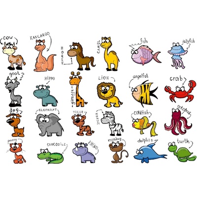 DIMEX ART Флизелинов фототапет комплект животни 375 x 250 см