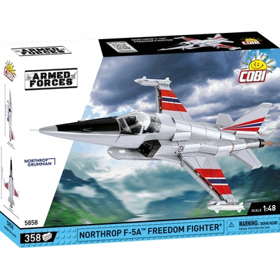 COBI 5858 Armed Forces Northrop F-5A Freedom Fighter, 1:48, 338 kostek