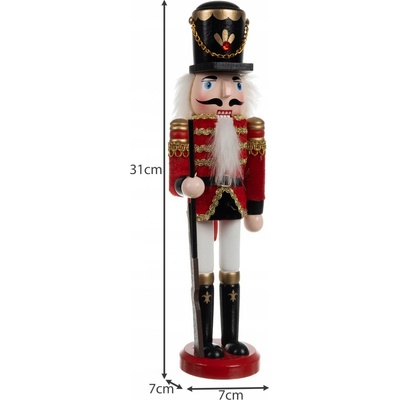 Ruhhy Louskáček Vánoční figurka 30cm 20359 – Zboží Dáma