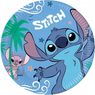 Procos Papírové talíře Stitch 23 cm – Zboží Dáma