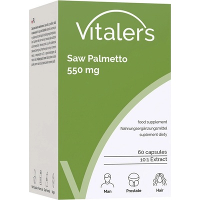 Vitaler's Saw Palmetto 550 mg 60 kapsúl