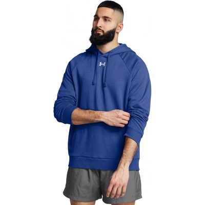 Under Armour mikina UA Rival Fleece Hoodie Blue