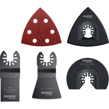 Image 1 of Raider Аксесоари за многофункц. инстр. Raider 10бр. к-т